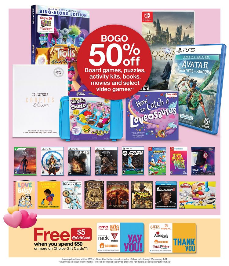 Page 9 of the Target Weekly Ad 2/11/24