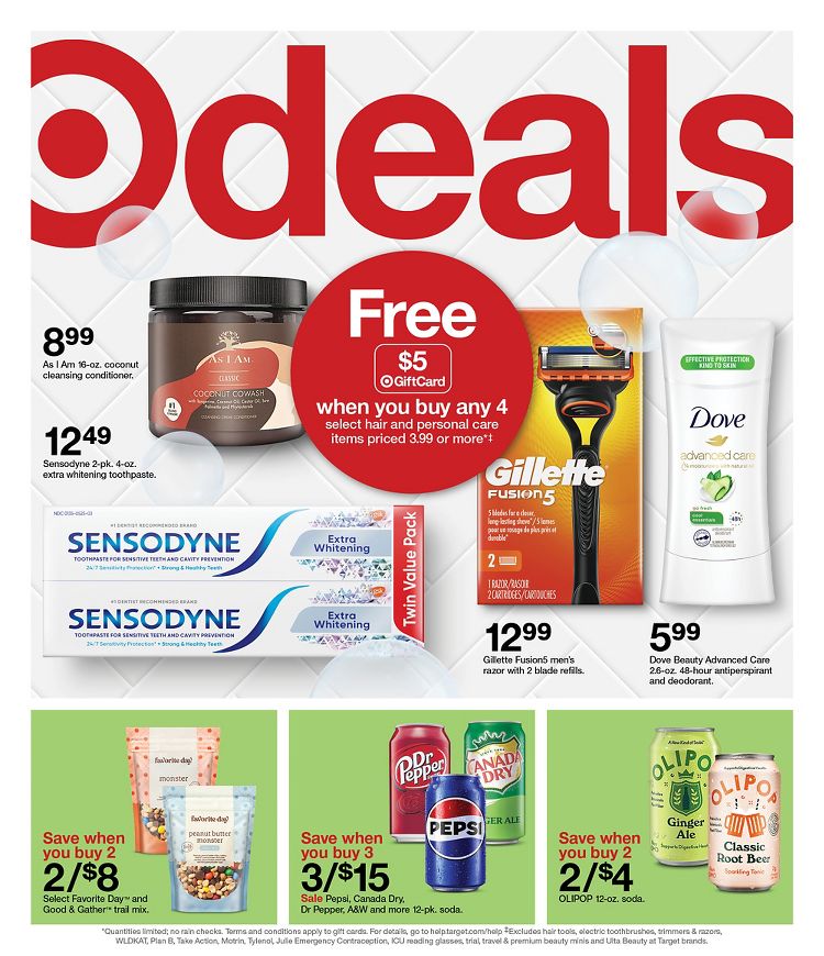 Page 1 of the Target Weekly Ad 2/25/24