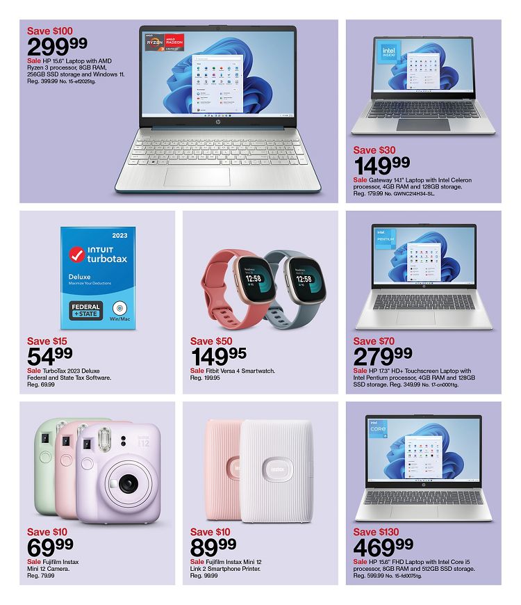 Page 28 of the Target Store Flyer 2/4/24