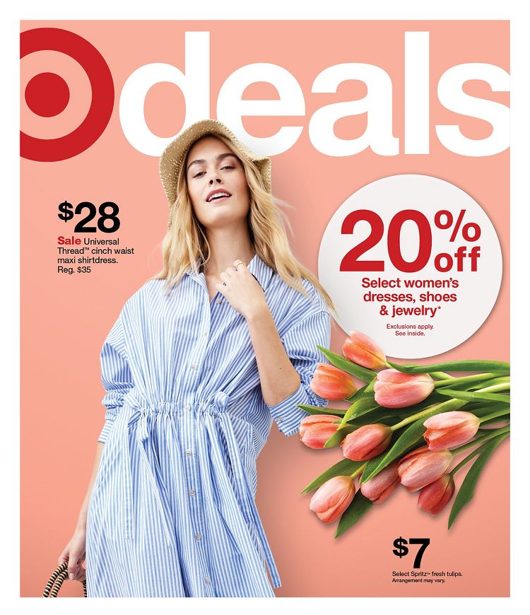Page 1 of the Target Weekly Ad 5/5/24
